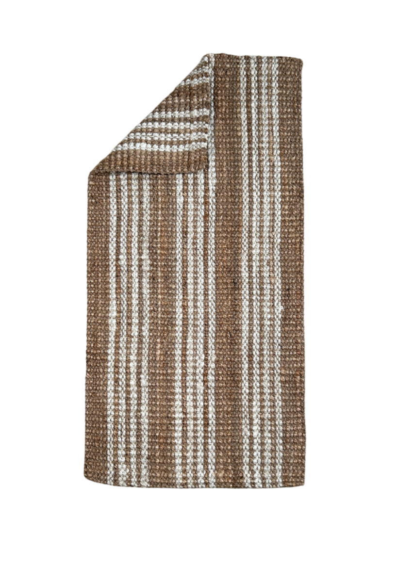 Osbourne Stripe Jute Mats, Runners & Rugs