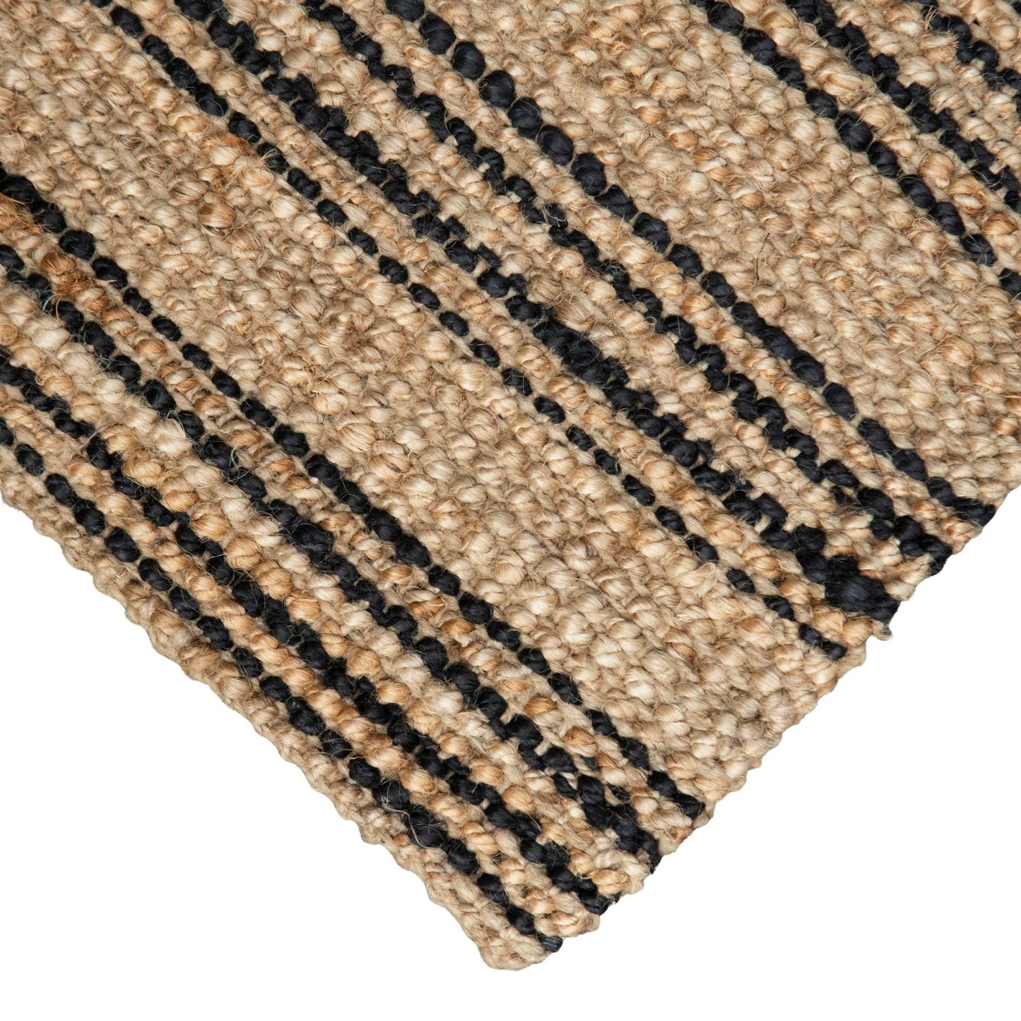 Smith | Stripe Chunky Jute Bouclé Rug