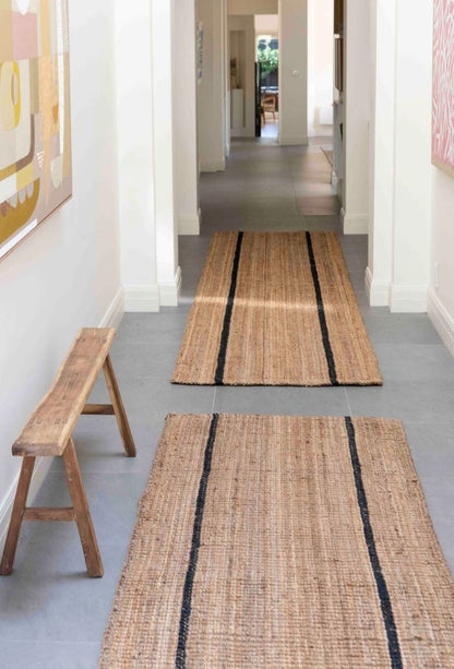 Bailey Stripe Jute Runner