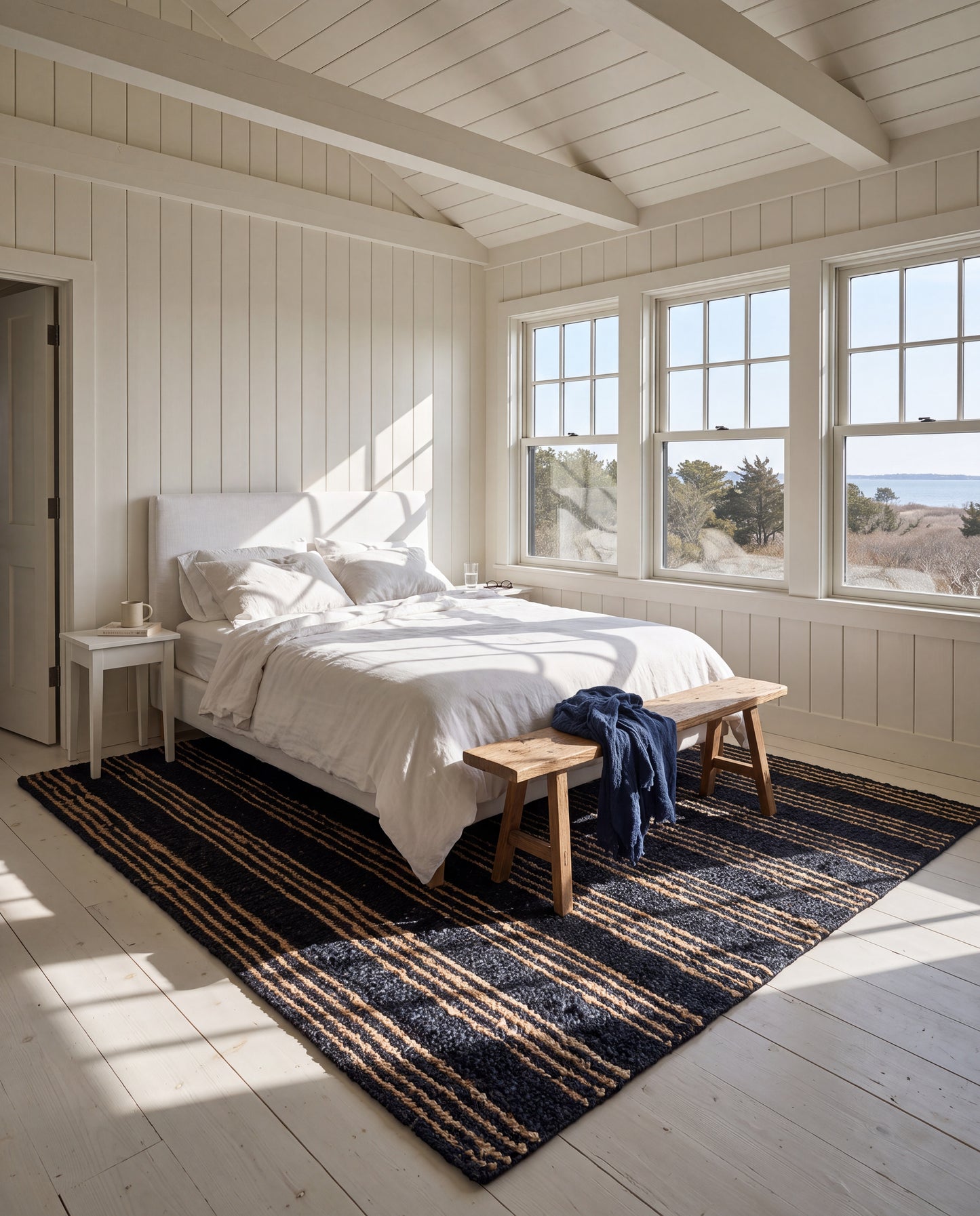 Jones | Stripe Chunky Jute Bouclé Area Rug
