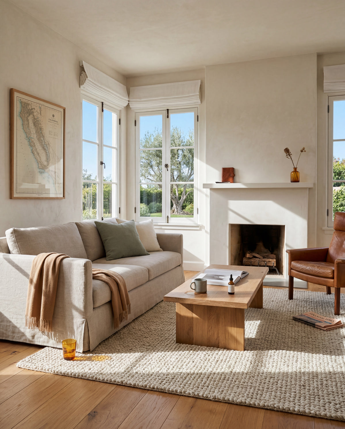 Vincent | Whitewashed Area Rug