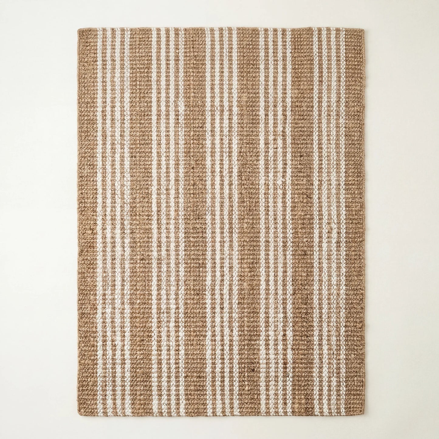 Osbourne | Stripe Chunky Jute Bouclé Rug